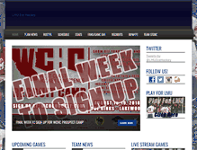 Tablet Screenshot of lmuicehockey.com